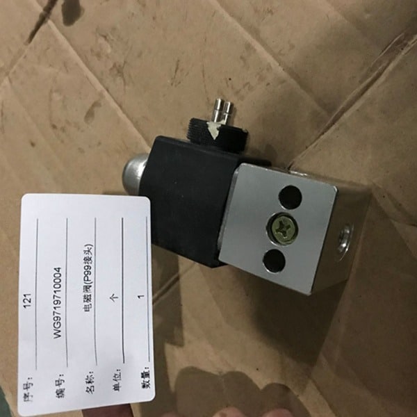 sinotruk howo truck spare parts Solenoid valve WG9719710004