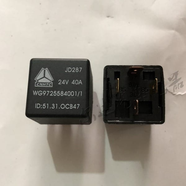 sinotruk howo truck spare parts electric relay WG9725584001