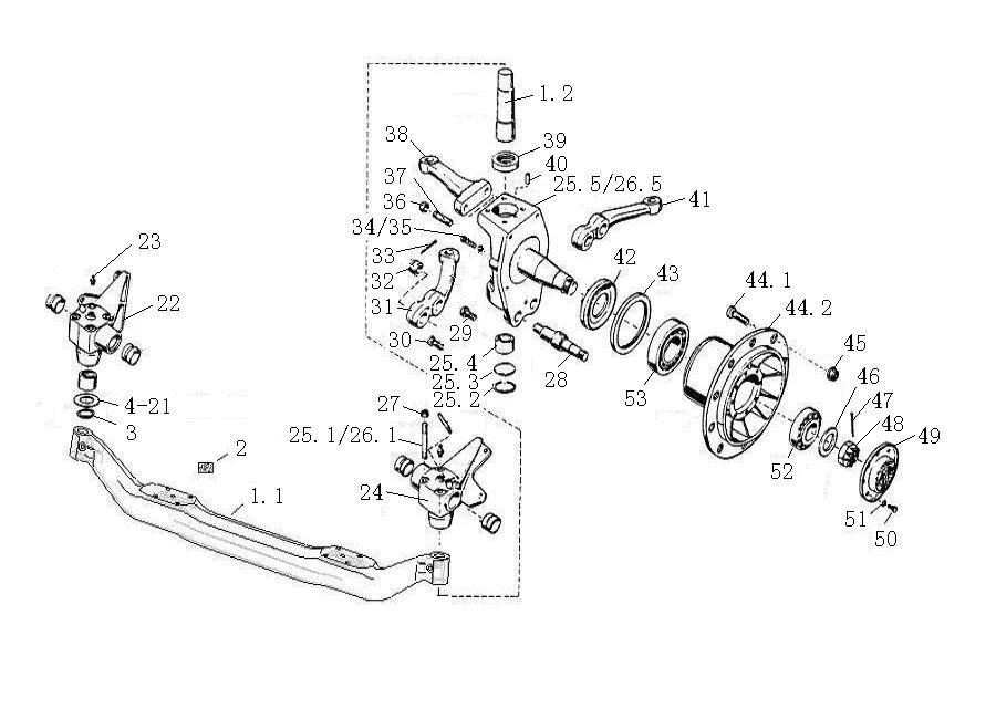 sinotruk howo 9 tons axle parts howo tie rod arm AZ9719410040