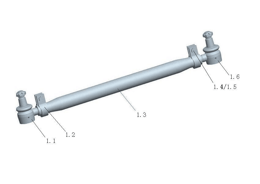 cnhtc china truck parts supplier howo truck parts ball joint WG9925430200