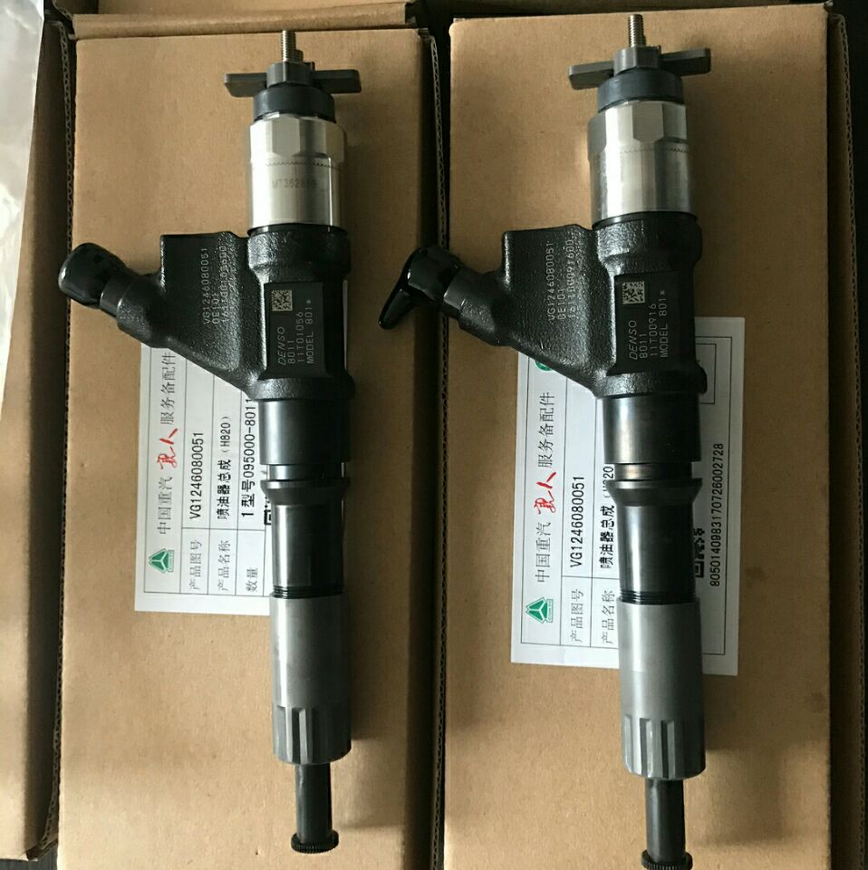 Sinotruk howo parts diesel engine fuel injector VG1246080051 For sale